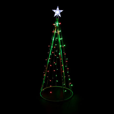 Northlight 5ft Led Lighted Twinkle Christmas Yard Art