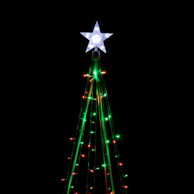 Northlight 5ft Led Lighted Twinkle Christmas Yard Art