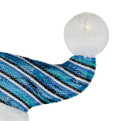 Northlight 36" Lighted Snowman With Snowball Christmas Yard Art