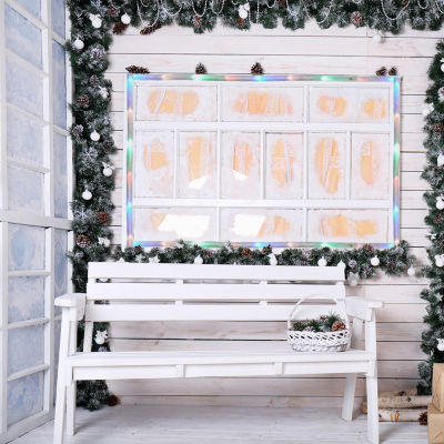 Northlight Multi Colored Outdoor - 18ft Clear Wire String Lights