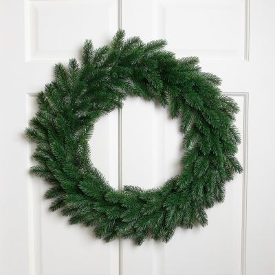 Northlight 24" Evergreen Pine Wreath