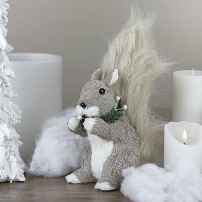 Northlight Standing Squirrel With Neck - 12in Christmas Figurine