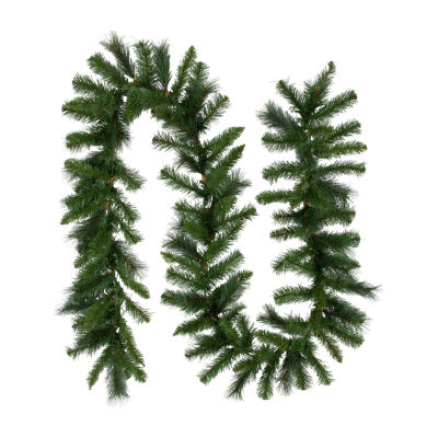 Northlight 9ft Mixed Green Beaver Pine Christmas Indoor Garland