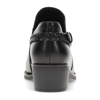 Baretraps Womens Palmer Block Heel Booties