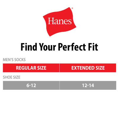 Hanes Ultimate Bonus Pack Mens Multi-Pack 13 Pair Low Cut Socks