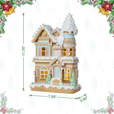Glitzhome 11.75 Table Drc Christmas Tabletop Decor