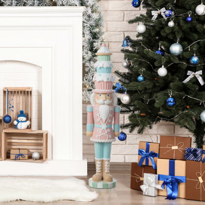 Glitzhome 28 Porch Drc Christmas Tabletop Decor