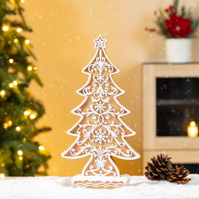 Glitzhome 14.5 Table Drc Christmas Tabletop Decor