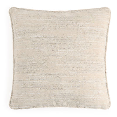 Stroked Square Throw Pillow