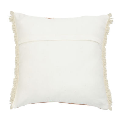 LR Home Alis Ben Solid Square Throw Pillow