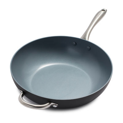 GreenPan Lima Hard Anodized Ceramic Non-Stick 12.5" Open Wok