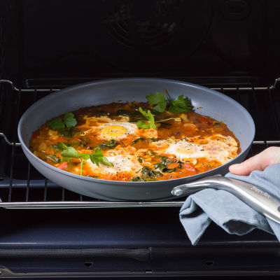 GreenPan Lima Hard Anodized Ceramic Non-Stick 12.5" Open Wok