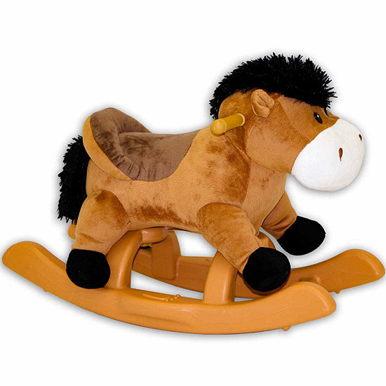 Ponyland Toys Ponyland 24" Brown Plush Rocking Horse"