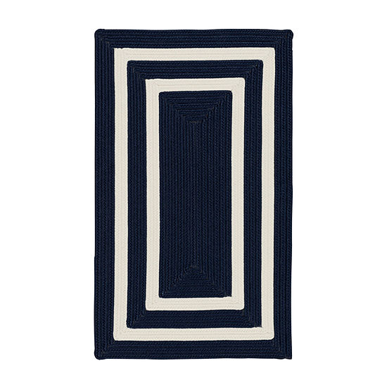 Colonial Mills Monica Double Bordered Braided Reversible Indoor Outdoor Rectangular Accent Rug