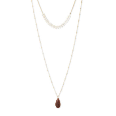 a.n.a 28 Inch Curb Pendant Necklace