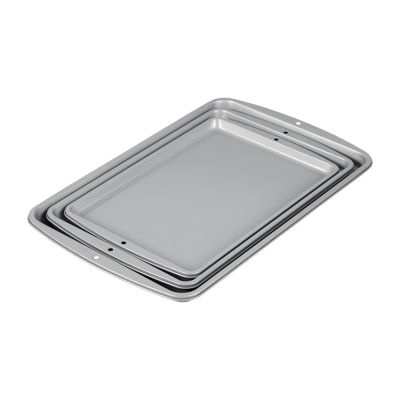 Wilton Brands 3pc. Cookie Sheet, Color Silver JCPenney