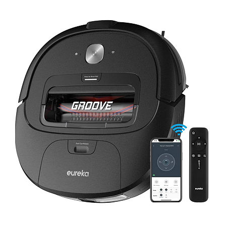 Eureka Groove Robotic Vacuum Cleaner, One Size, Black