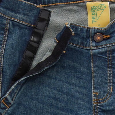 Thereabouts Little & Big Kid Boys Adaptive Adjustable Waist Stretch Fabric Seated Slim Fit Jean