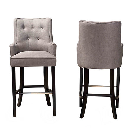 Aldon Dining Collection 2-pc. Bar Stool, One Size, Gray