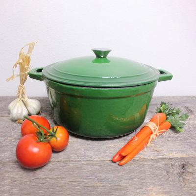 BergHOFF® Neo 7-qt. Round Cast Iron Casserole Dish