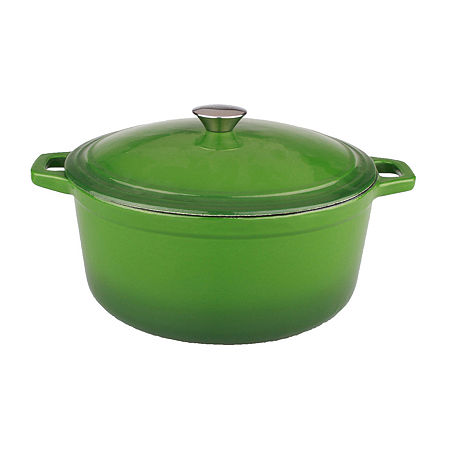 BergHOFF Neo 5-qt. Oval Cast Iron Casserole Dish, One Size, Green