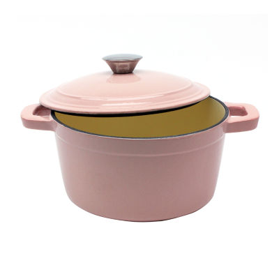 BergHOFF Cast Iron 3qt. Dutch Oven, Color Pink JCPenney
