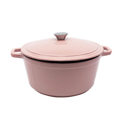 BergHOFF Neo Cast Iron 7qt. Dutch Oven, Color Pink JCPenney