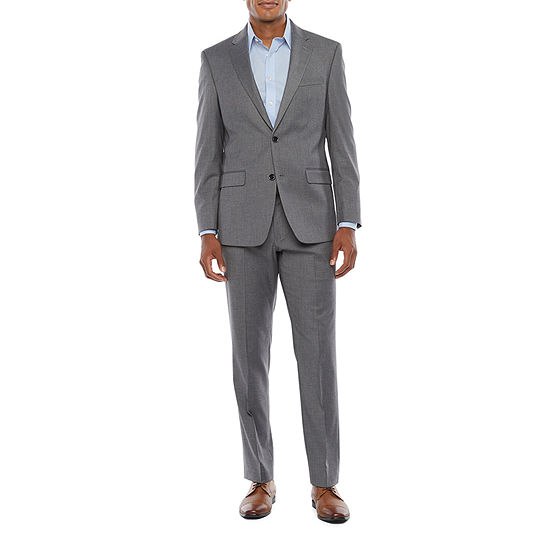 Van Heusen Cool Flex Men's Stretch Gray Slim Fit Suit Seperates