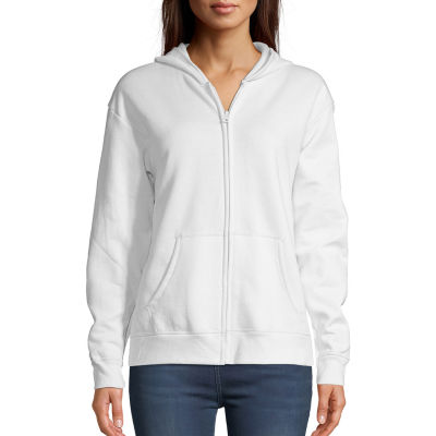 Hanes Womens Long Sleeve Hoodie - JCPenney
