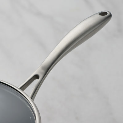 Tramontina Hard Anodized 4-qt. Sauce Pan with Helper Handle