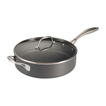 GP5 Stainless Steel 12 Frypan with Lid, Mirror Handles