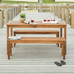 Abbotsford Collection 3-pc. Patio Dining Set Weather Resistant