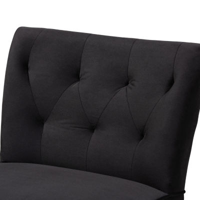 Harmon Velvet Upholstered Barrel Chair