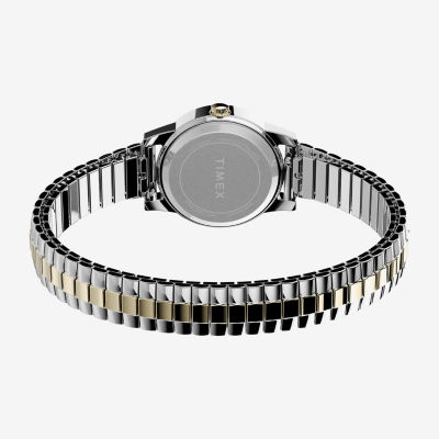 Timex Unisex Adult Two Tone Stainless Steel Expansion Watch Twg027800jt