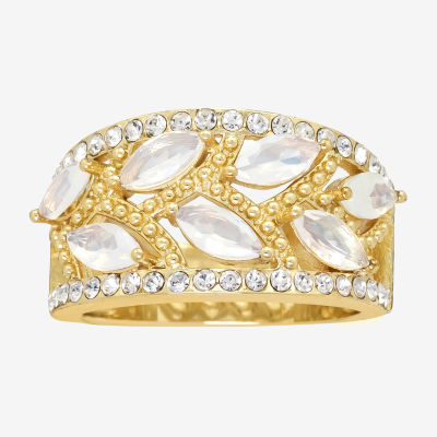 Sparkle Allure Crystal 14K Gold Over Brass Band JCPenney