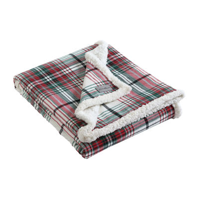 Eddie Bauer Montlake Lightweight Throw USHSHF1238565, Color Red JCPenney