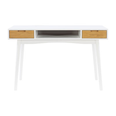 Perry Writing Desk, Color White JCPenney