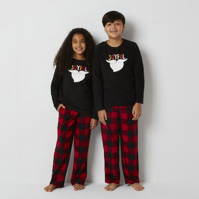 North Pole Trading Co. Kids Little & Big Unisex 2-pc. Christmas Pajama Set