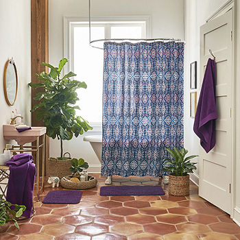 Distant Lands Printed Tile Bath Towel - JCPenney