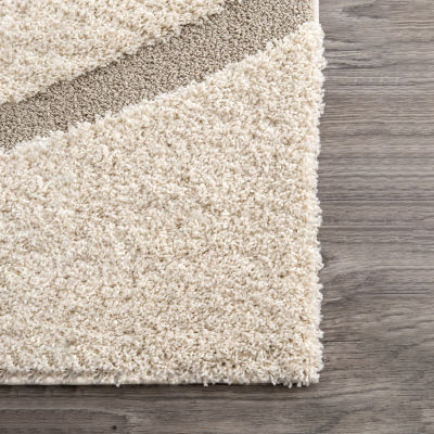 nuLoom Carolyn Modern Waves Indoor Outdoor Rectangular Accent Rug