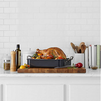 Precise-Heat Multi-Use Baking and Roasting Pan with Wire Rack, 1