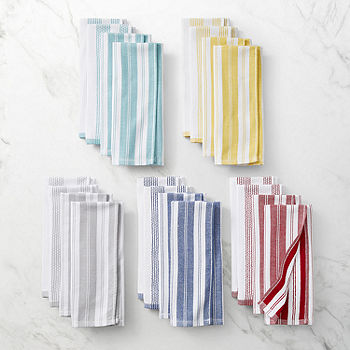 Cooks Striped Dual Purpose 4-Pc. Kitchen Towel - JCPenney