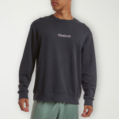 Reebok Mens Crew Neck Long Sleeve Sweatshirt