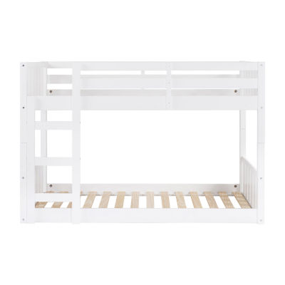 Twin Over Twin Slat Bunk Bed JCPenney