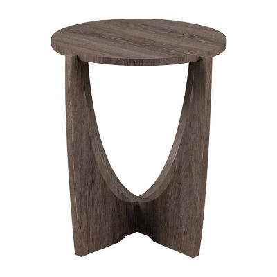 Powder Coated Round End Table JCPenney
