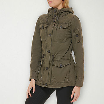 Levi's® Womens Hooded Midweight Anorak Jacket
