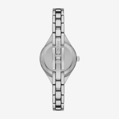 Relic By Fossil Womens Silver Tone Bracelet Watch Zr34662