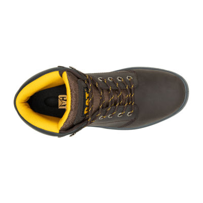 CAT Mens Slip Resistant Striver Steel Toe Work Boots