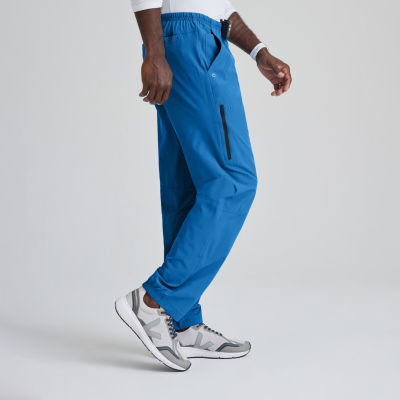Barco One 0217 Amplify 7-Pocket Zip-Fly Mens Tag Free Stretch Fabric Moisture Wicking Scrub Pants