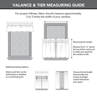 Archaeo Boulder Tab Top Tailored Valance